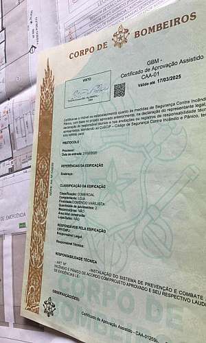 Certificado de aprovação Certificado de aprovação