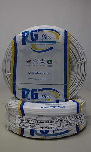 fio paralelo 2 5mm branco fio paralelo 2 5mm branco