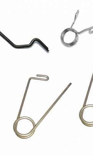 Mola helicoidal de torção Mola helicoidal de torção